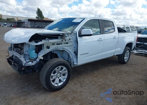 2022 Chevrolet Colorado 2Wd Long Box Lt z USA, uszkodzony, nr VIN 1GCGSCEN9N1138183